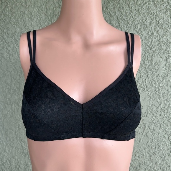 #10619A-13 Colsie Bra Sheer Luxury Custom Coverage Contour,Size S,Black. - Picture 1 of 5